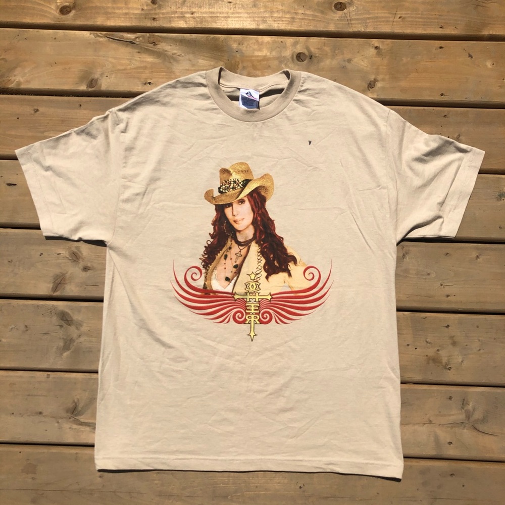 Vintage Cher Living Proof Tour Shirt